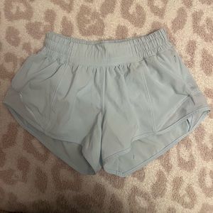 Lululemon Powder Blue Hotty Hots Size 0